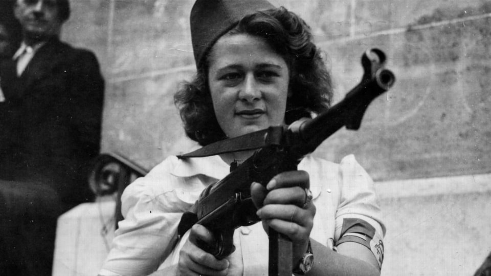 Partyzánka Simone Segouin je ve Francii ikonou